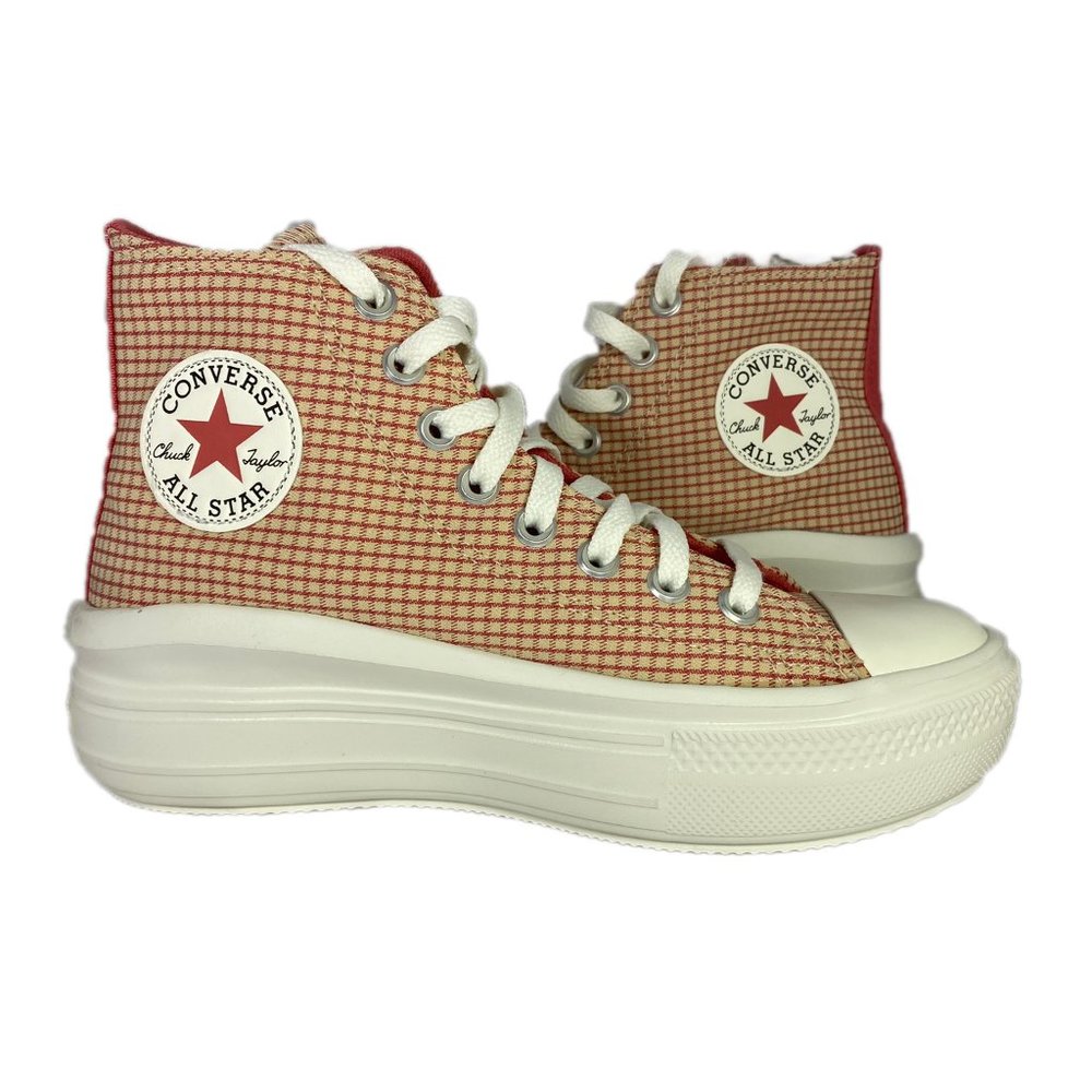 Converse Chuck Taylor All Star Move Platform High Lift Checkered